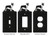 BOSTON TERRIER Dog Metal Plate Cover Description