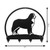 BERNESE MOUNTAIN DOG Metal Key Chain Holder Hanger Dimensions