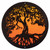 12" TREE OF LIFE Scenic Metal Wall Art Decor