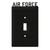 US AIR FORCE Metal Plate Cover