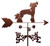 Chinese Crested Dog Weathervane