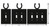 HORSE SHOE Metal Plate Cover Dimensions