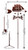 Clipper Ship Nautical Weathervane Dimensions