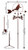 WITCH HALLOWEEN Weathervane Dimensions