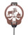 MOOSE Metal Steel Rain Gauge