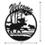 MOOSE WILDLIFE Metal Welcome Sign Dimensions