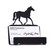 QUARTER HORSE Business Card Holder