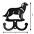 GOLDEN RETRIEVER Dog Metal Wall Leash Holder Coat Hooks Dimensions