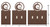 LIZARD GECKO Metal Plate Cover Dimension
