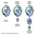  PANSY FLOWER Cloud Swirly Metal Wind Spinner 