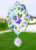 PANSY FLOWER Cloud Swirly Metal Wind Spinner