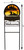 LOON Scenic Metal Yard Sign Dimensions