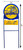 SOUTH DAKOTA JACK RABBITS SDSU Collegiate Logo Metal Yard Sign