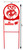 WISCONSIN BADGERS Collegiate Logo Metal Yard Sign Description