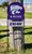 KANSAS STATE WILDCATS Collegiate Logo Metal Yard Sign