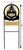 PURDUE BOILERMAKERS Collegiate Logo Metal Yard Sign
