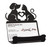 LOVE CAT DOG Business Card Holder
