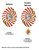 DULUTH BULLDOGS Collegiate Multi Color Swirly Metal Wind Spinner