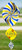 SDSU JACKRABBITS Collegiate Swirly Multi Color Metal Wind Spinner 