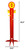 IOWA STATE I STATE Lawn Scoreboard Dimensions