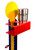 KANSAS JAYHAWKS Steel Metal Lawn Scoreboard Yard Score Keeper 