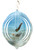 SWIMMER Tini Swirly Metal Christmas Tree Ornament 