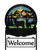 DEER Scenic Metal Yard Sign