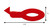 Scoreboard Arrow Red Dimensions 