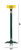 NDSU BISON Collegiate Metal Drink Stand Dimensions