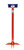 FLAG - AMERICA Collegiate Metal Drink Stand