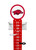 ARKANSAS RAZORBACKS Steel Metal Lawn Scoreboard Yard Score Keeper w/ Cup Holder