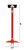 FARM SCENE Red Metal Drink Stand Dimensions