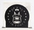 US AIR FORCE Metal Letter Holder Napkin Holder