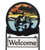 BASS Scenic Metal Yard Sign