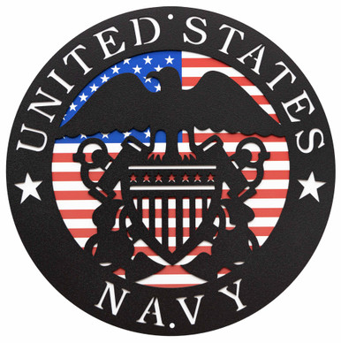 US NAVY Scenic Metal Wall Art Decor | SWEN Products