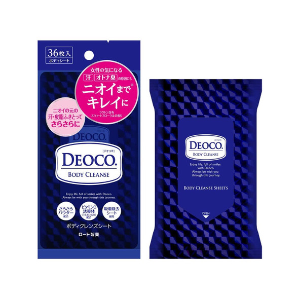 Deoco Body Cleanse Sheets — очищающие салфетки для тела