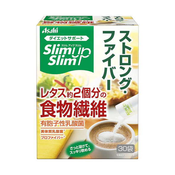 Asahi Slim Up Slim Strong Fiber Клетчатка и лактобактерии