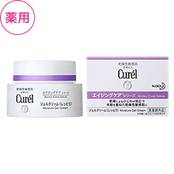 Curel Aging Care Moisture Gel Cream Антивозрастной крем-гель для чувствительной кожи