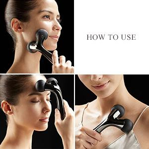Refa MDNA Skin Onyx Black Массажер для лица и тела