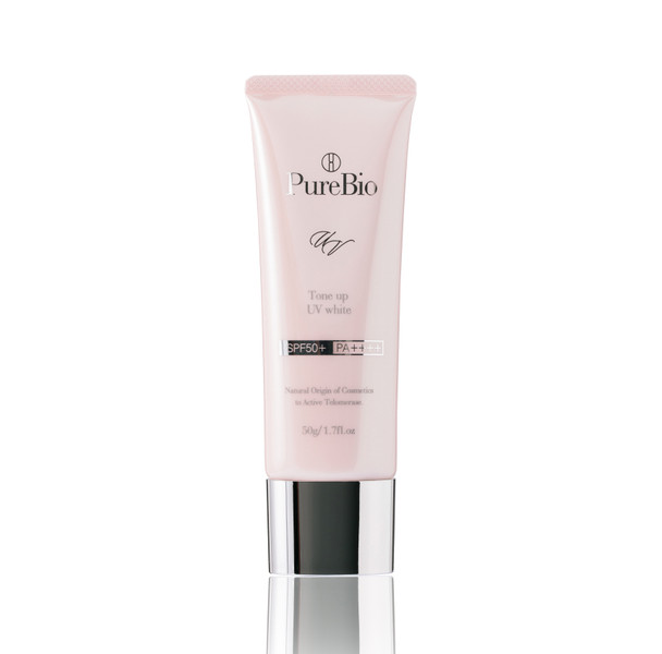 PureBio Tone Up UV White Солнцезащитный крем 5 in 1 