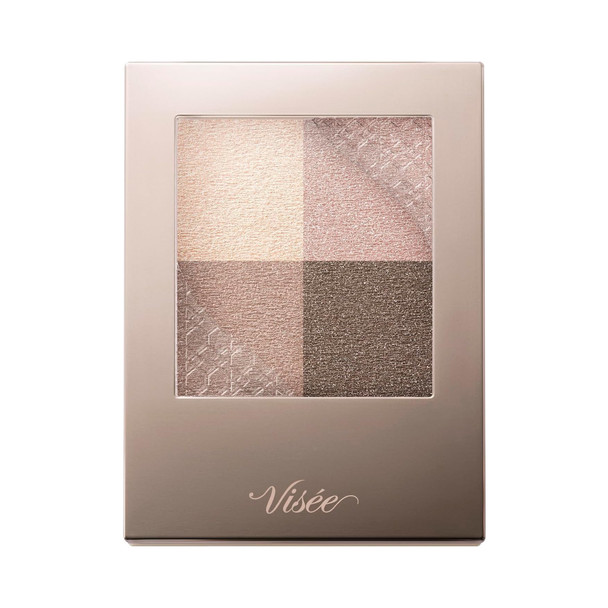 Visee Nuance Dewy Creator Eye Shadow Palette Тени с влажным эффектом BE-2