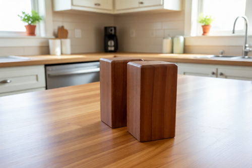 Small Redwood Sleek Salt and Peper Shaker