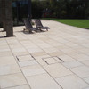 Yellow Granite Paving In situ2