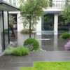 Black Basalt Paving in situ5