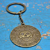 Pirate Coin Aztec Keychain