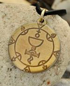 Cabbalistic Pentacle of a Queen Amulet Cabbalistic Pentacle of a Queen Amulet