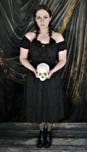 Sadie Short Peasant Dress