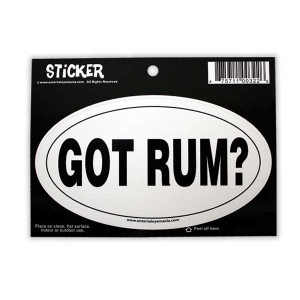 Got Rum Sticker Got Rum Sticker