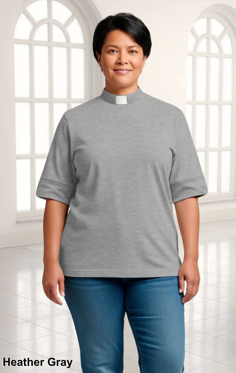 Short Sleeve Knit Shirt (Tab Collar) | Sacred Stitches