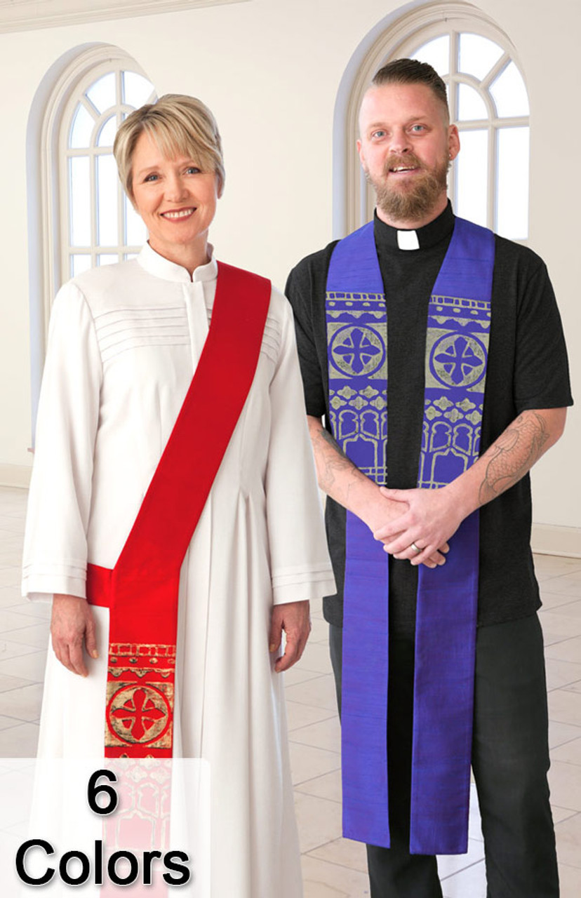 knap sympati Strålende Abbey Stole for Pastors and Deacons | Sacred Stitches